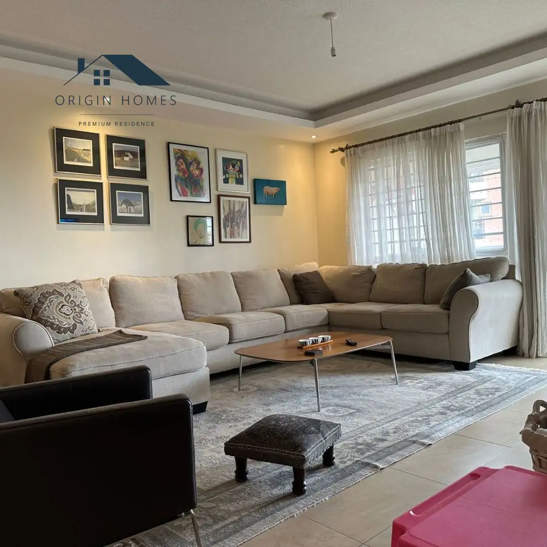 Modern 3 bedroom Apartment plus dsq For Rent in Kilimani Image