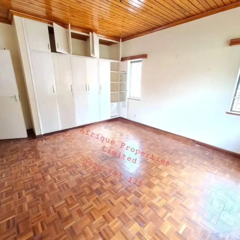 Very Spacious 3 Bedroom Apartment To Let at the heart of Muthaiga. Image