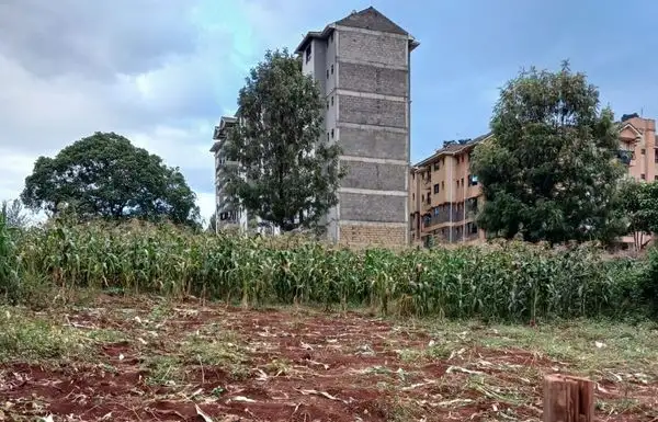 A half an acre prime land on Sale in Thindigua, kiambu road. Image