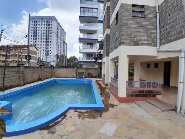Well homely 3 bedroom apartment to let in kilimani